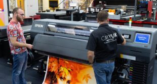 CMYUK adds wide format resin ink printing from Epson